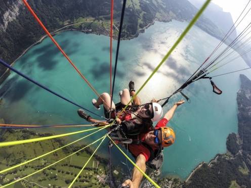 Paragliding Interlaken or Lauterbrunnen