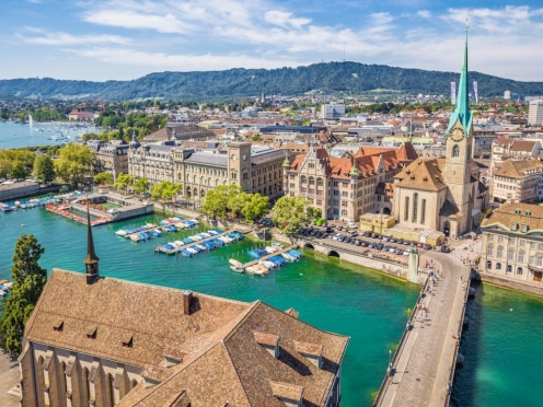 Zurich half day tour with cable car