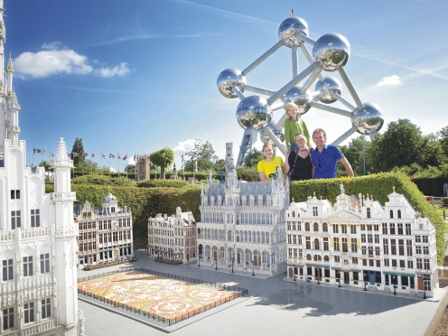 Mini-Europe and Atomium Brussels and Hop on Hop off bus tours