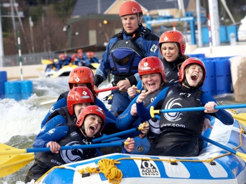 Cardiff International White Water Rafting