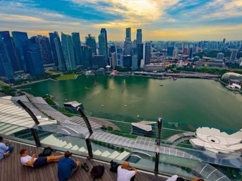 Marina Sands Observation Deck