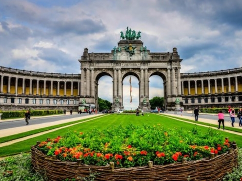 Park Cinquantenaire in Brussels