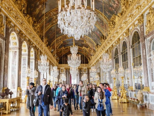 Palace of Versailles in Paris