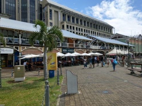 Port Louis Waterfront by Landscope Mauritius