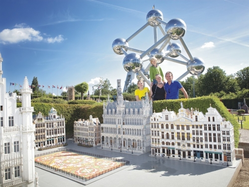 Mini-Europe and Atomium and Hop on Hop off bus tours.