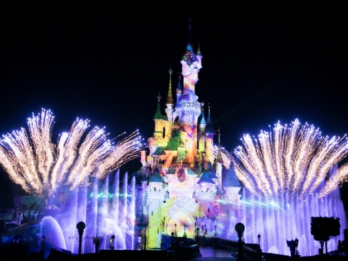 Disneyland with ticket and transfer.