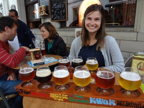 Separate chocolate and traditional beer pubs and walking tours