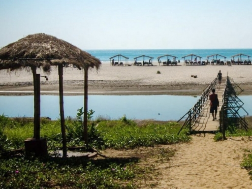 Mandrem beach Public Beach