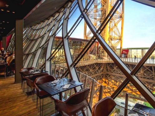 Skip the line Eiffel tower with gourmet 3 course lunch , Champagne