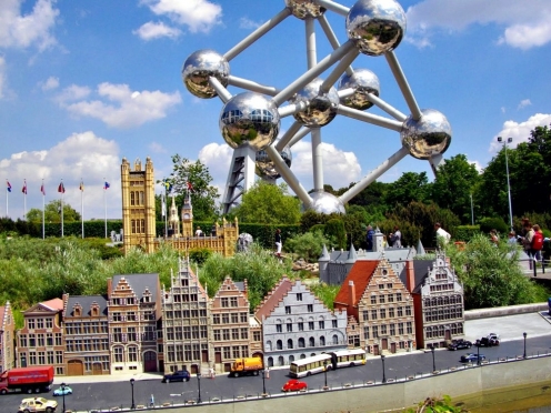 Mini-Europe and Atomium and Hop on Hop off bus tours.