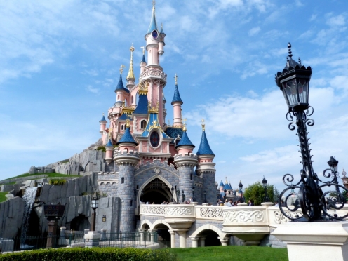 Disneyland with ticket and transfer.