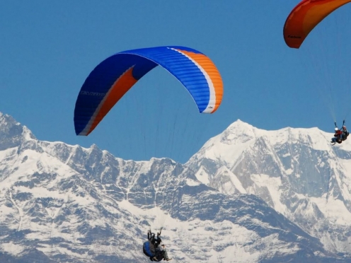 Paragliding Takeoff Point Dharamshala 